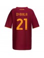 AS Roma Paulo Dybala #21 Kotipaita Naisten 2025-26 Lyhythihainen